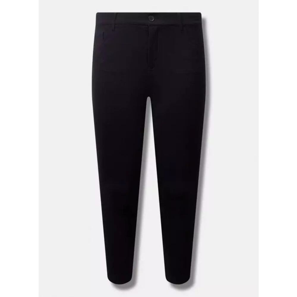 Torrid Studio Bombshell Skinny Ankle Pant Women’s Plus 20 XS Black Office Work